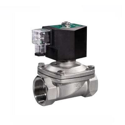 COVNA NC 1 inch 2 Way 12 Volt 220 Volt Normally Closed Stainless Steel Water Solenoid Valve