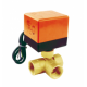 SU-Q022 High quality automatic 3 three way brass copper ball valve with electric actuator