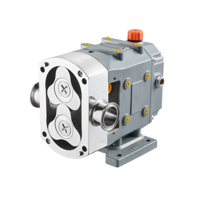 China Manufacturer Stainless Steel Sanitary Positive Displacement Pump Rotary Lobe Pump